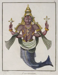 First Avatar of Vishnu as 